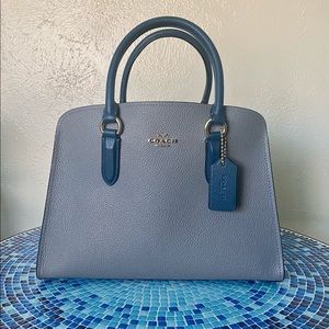 Authentic Coach Channing Carryall in color block